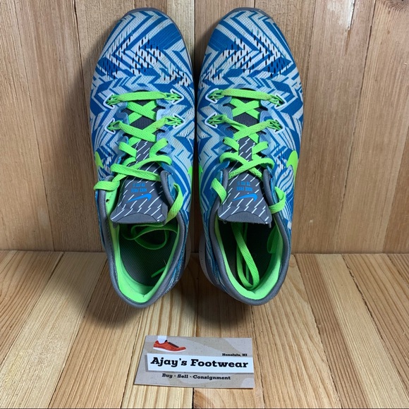 Nike Women’s Free 5.0 TR Fit 5 704695-003 Blue Gym Running Shoes Size: 6.5 - Picture 6 of 11